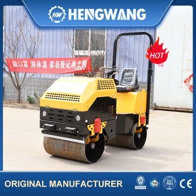 Portable Fully Hydraulic Road Roller 1 Ton