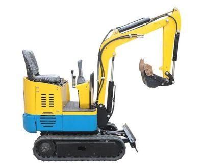 Electric Excavator 1.0ton Mini Battery Crawler Digger for Sale