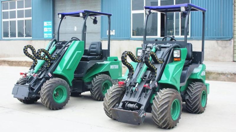 China Compact Loader Newland Brand W6fd08 Small Loader Mini Loader Full Hydraulic Telescopic Loader for Sale
