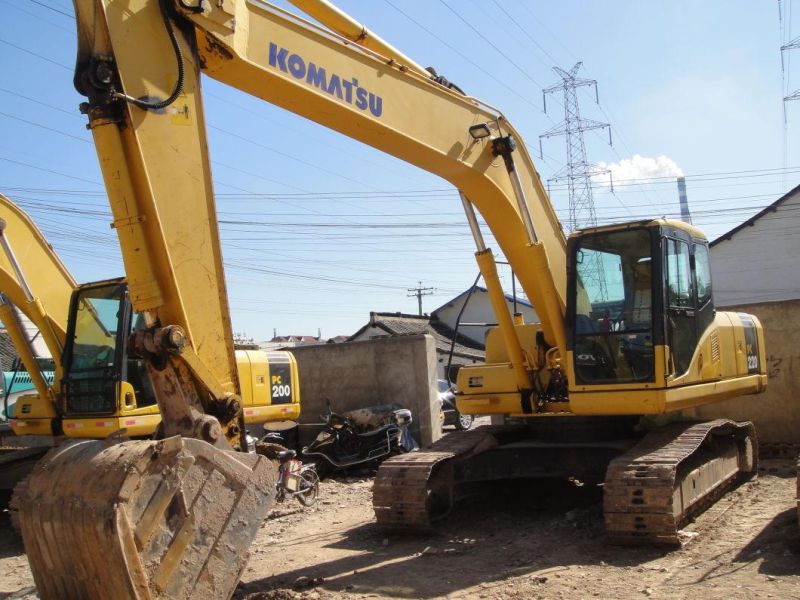 22t Japan Made Excellent Working Condition Used Komatsu PC220-7 Hydraulic Excavator