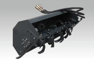 Rotary Tiller Cultivator for Mini Skid Steer Loader