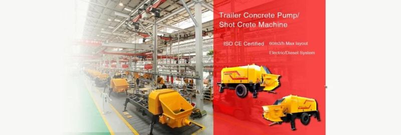 Bangbo Trailer-Mounted Concrete Pump Hbt80.16.176RS