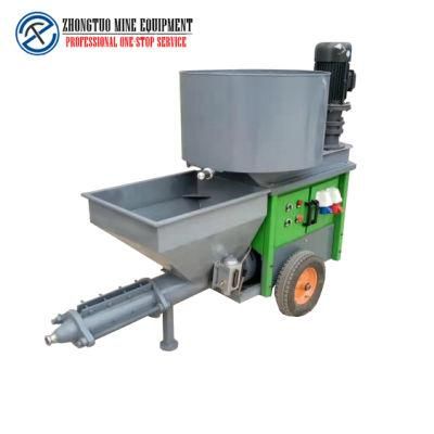 Concrete Pump Mixed Cement Mortar Plaster Shotcrete Machine