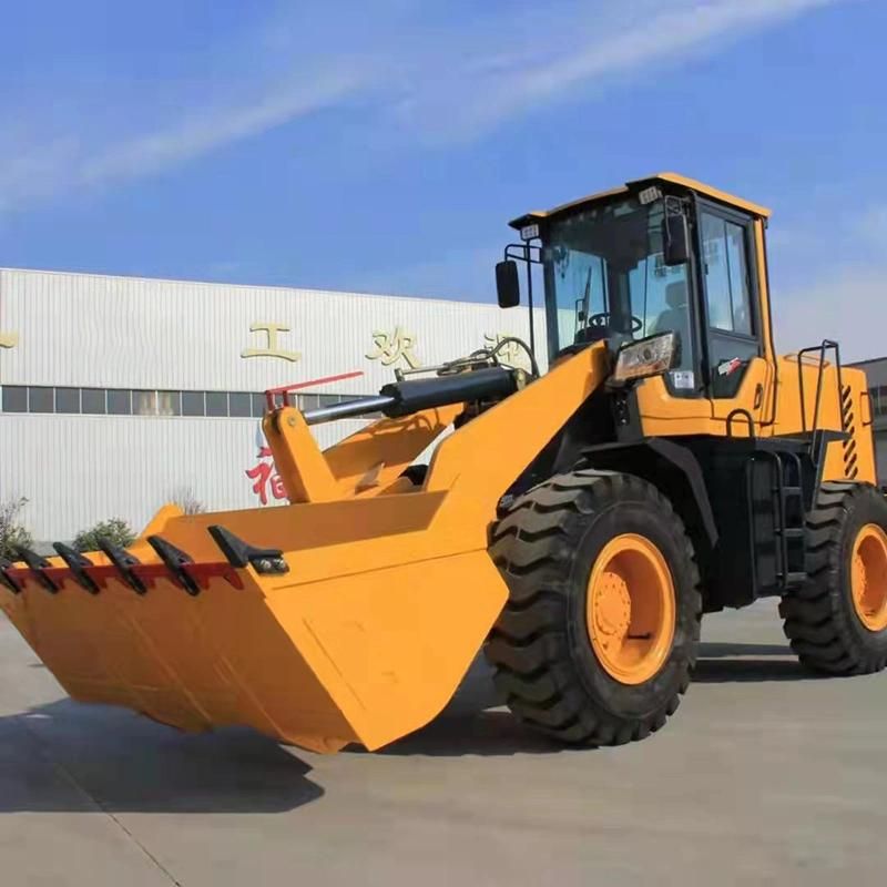 Professional 4 Wheel Drive Mini Front Loader Wheel Loaders for Sale