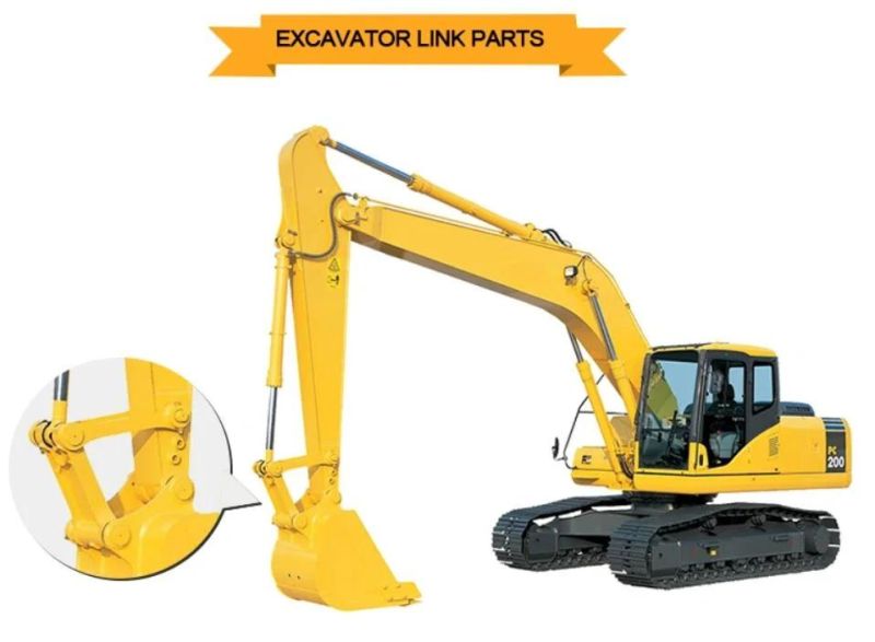 Chassis Parts Undercarriage Parts Sproket Track Shoes Group Spare Parts for Excavator Bulldozers
