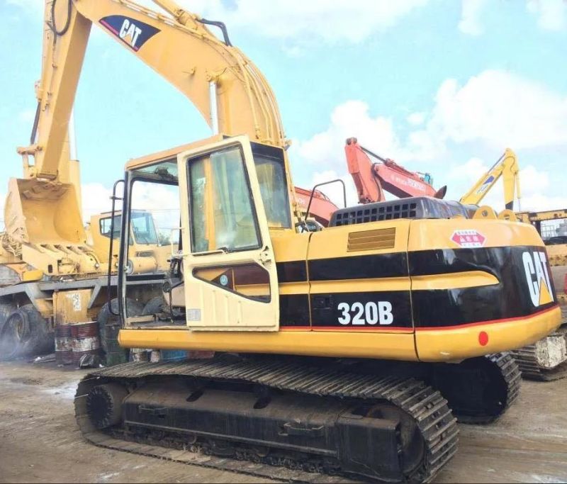 Caterpillar 320b 20 Ton Crawler Excavator Digger Cat320bl 325b 330b Used Second Hand Crawler Parts Digger Hitachi Excavators Excavadora Usada Excavtrice Pelle