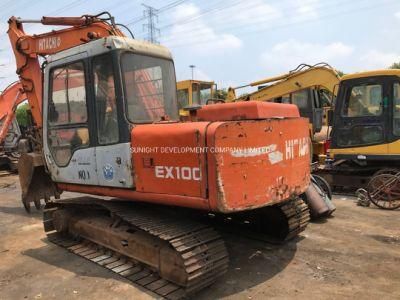 10 Ton Used Excavator Hitachi Ex100-1 Hitachi Ex100 Ex120 Excavator