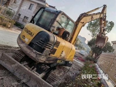 Used Mini Medium Backhoe Excavator Doushan R60-7 Construction Machine Second-Hand