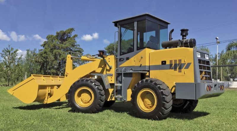 Wheel Drive Hydraulic Front End 2 Ton Wheel Loader Price