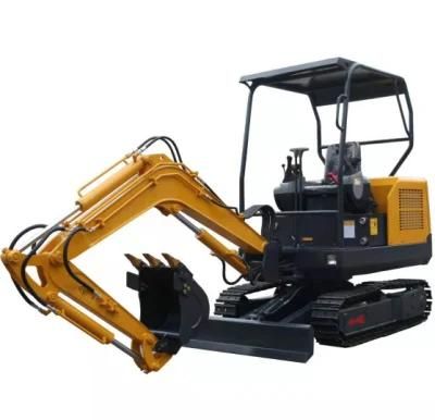 China Small Hydraulic Crawler Machine Excavator Mini Excavadora 1 Ton Minibagger Bagger Digger Mini Excavator