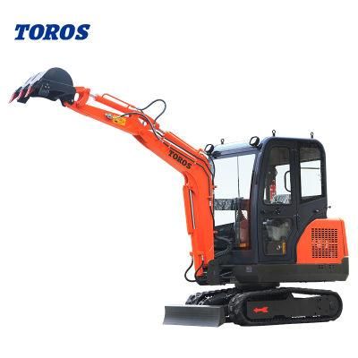 Mini Excavator Factory Direct Sales High Quality Small Digger CE EPA 1 Ton 2 Ton Hydraulic Mini Excavator China for Sale