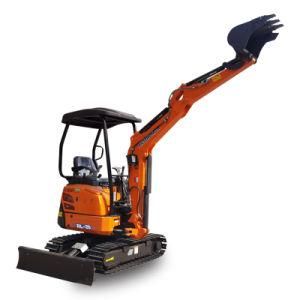 Agricultural Machinery 1.9ton Household Shovel Mini Excavator China Hydraulic Excavator Price