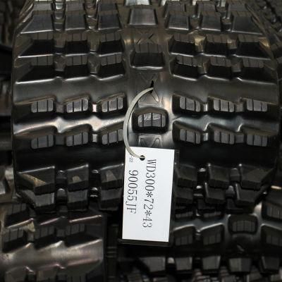 Snow Blower Rubber Track (300X72X40) , 300mm Width and 40 Links