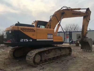 Used Hydraulic Excavator Hyundai R215-9 Excavator Low Price High Quality