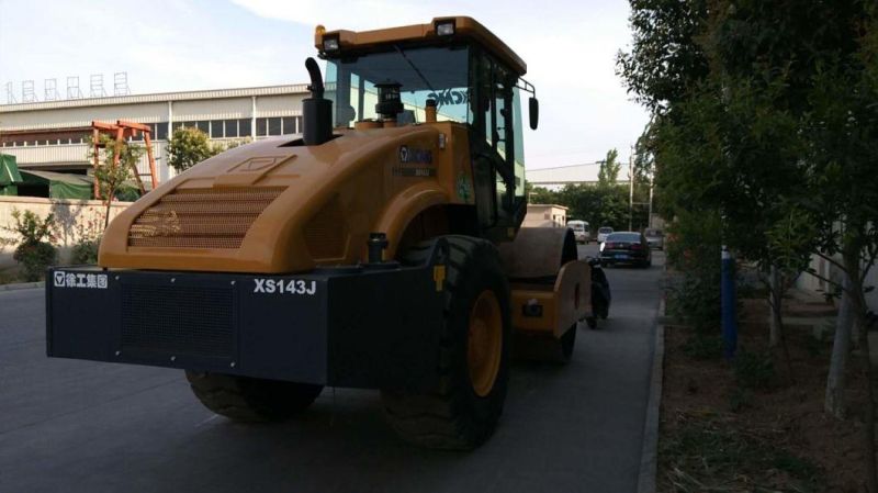 XCMG Road Machinery Xs143j 103kw Power Road Roller for Sale Philippines