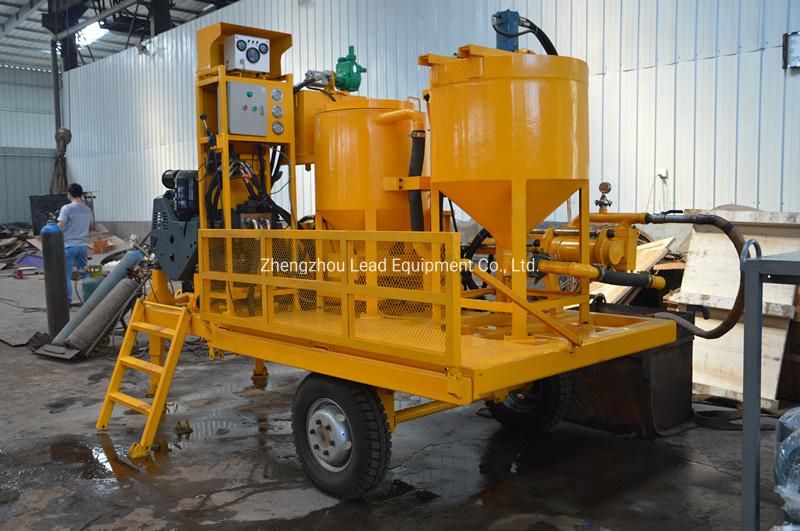 LGP200/300/100pi-D Trailer Cement Grout Mixing Pump for Sale