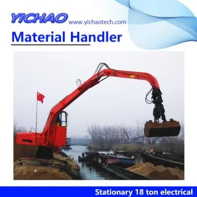 Hydraulic Rotation Gravels Excavator Grapple Buckets Hydraulic Orange Peel Grab