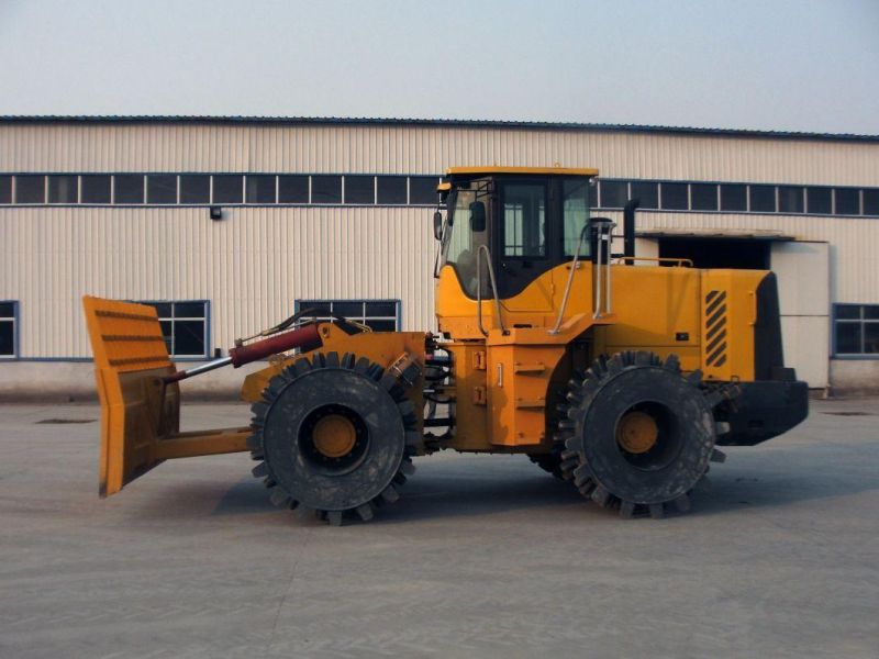 Landfill Compactor Whole-Enclosed Heavy Trash Compactor