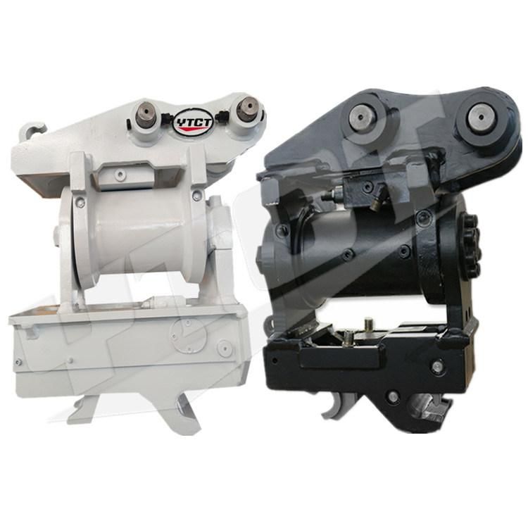 Ytct Excavator Attachments 180 Degree Tilting Hydraulic Quick Hitch for Sale