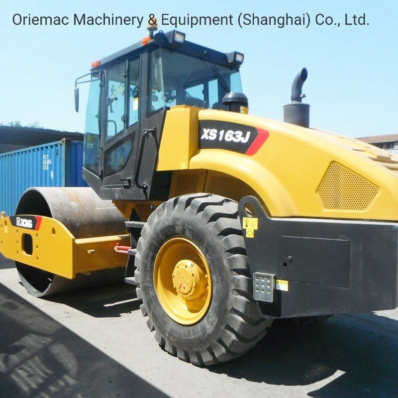 China Top Brand New Mechanical Roller Xs163j Tandem Road Roller