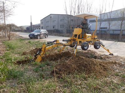 New Small Towable Backhoe (HQLW-18) with Yanmar Engine