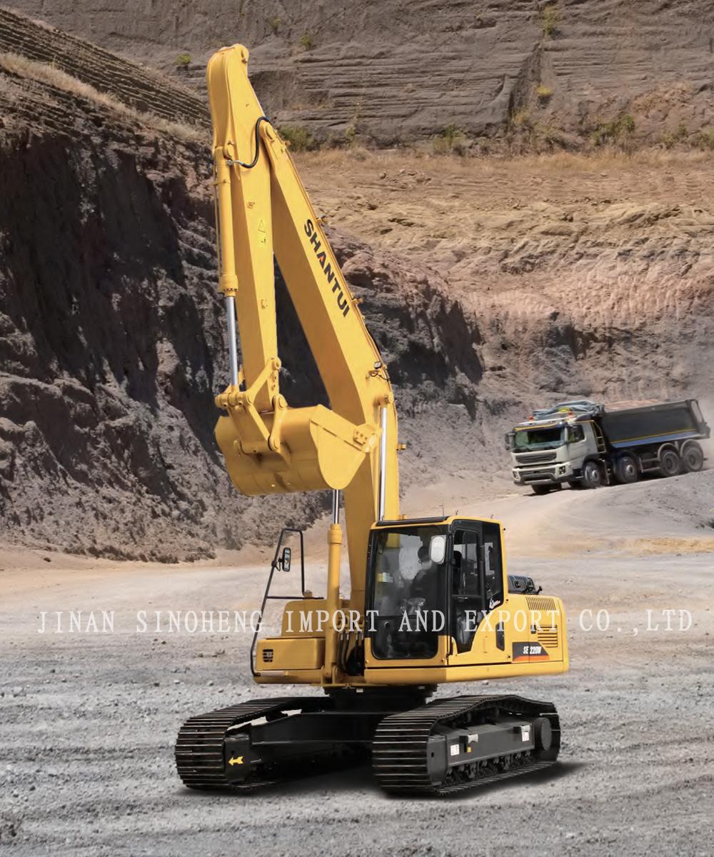 China Excavator Se220W Medium-Sized Operating Weight 21900kg