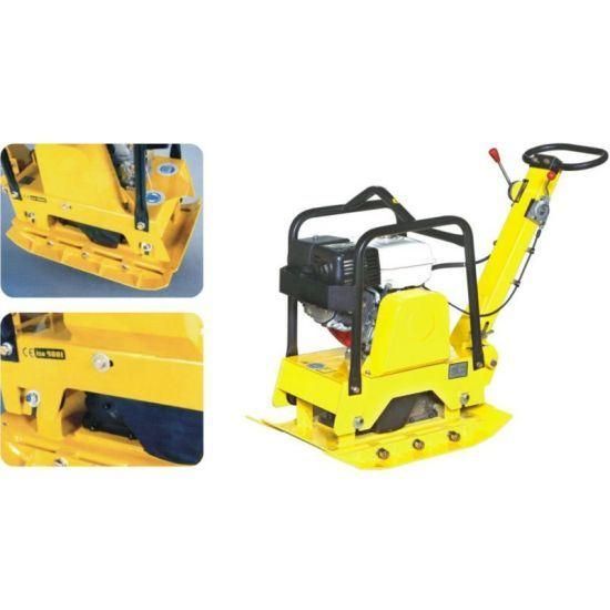 Asphalt Vibration Plate Compactor 160kg Reversible Double Way Honda Engine Road Machinery Factory