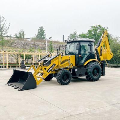 Small Garden Retroexcavadora Tractor Loader Backhoe