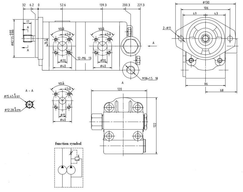 China Hydraulic Double Gear Pump Cbwl/Fb with Best Price