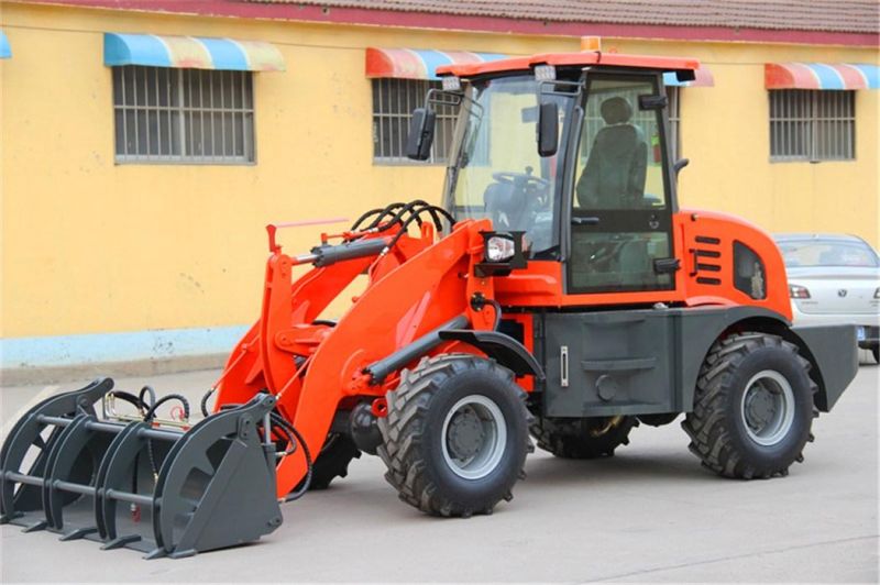 Mini Dumper Zl15f Skid Steer Wheel Loader with Construction Equipment