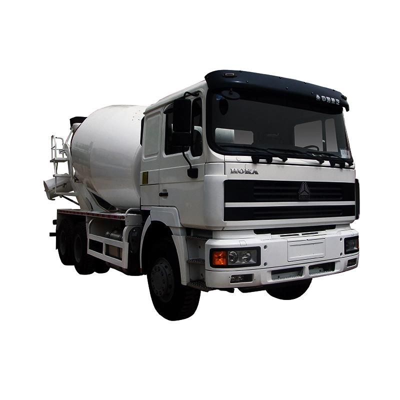 10m3 Concrete Mixer Truck Man Stuck in Cement Mixer