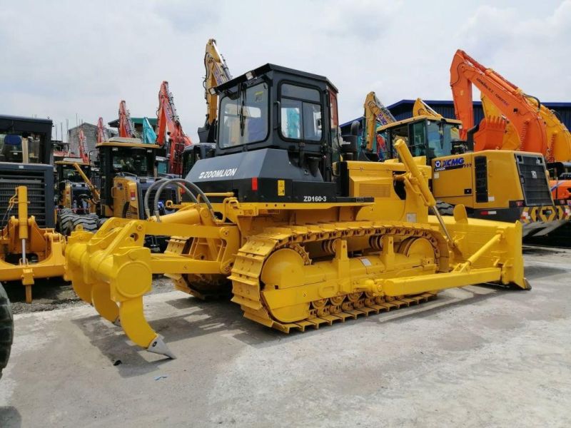 Zoomlion Bulldozer Zd160sh-3 Dozers 160HP Small Bulldozer with Ripper for Sale