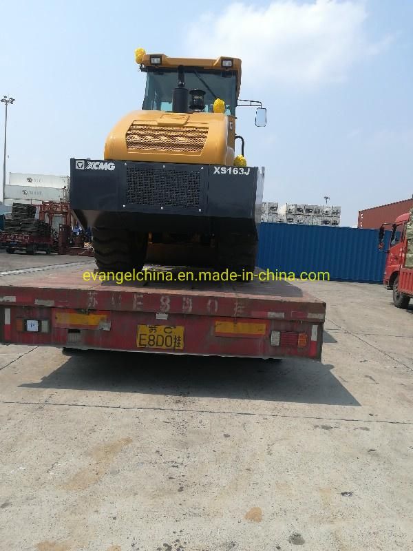 16ton Mechanical Single Drum Road Roller Xs163j