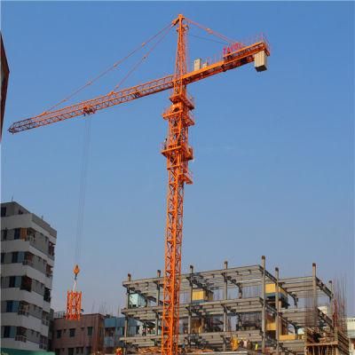 China Tower Crane Manufactures 6015 10ton Tower Crane Equipment for Construction