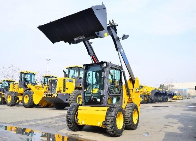 Factory Supply New Compact Wheel Skid Steer Loader Xc760K for Sale