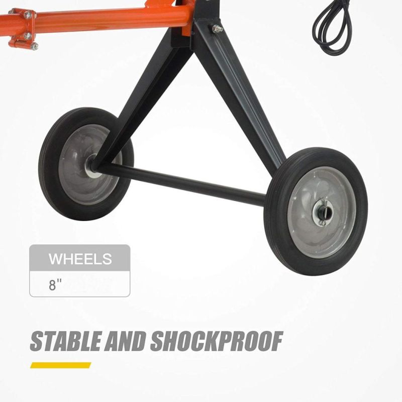 Eectric Portable Wheelbarrow-Style Mini Concrete Mixer Machine