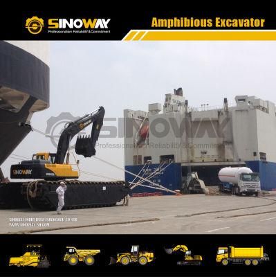 Hot Sale for 30ton Amphibious Swamp Buggy Excavator Price