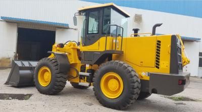 China Heavy Machine 9 Ton Wheel Loader Bucket Front Loader for Sale