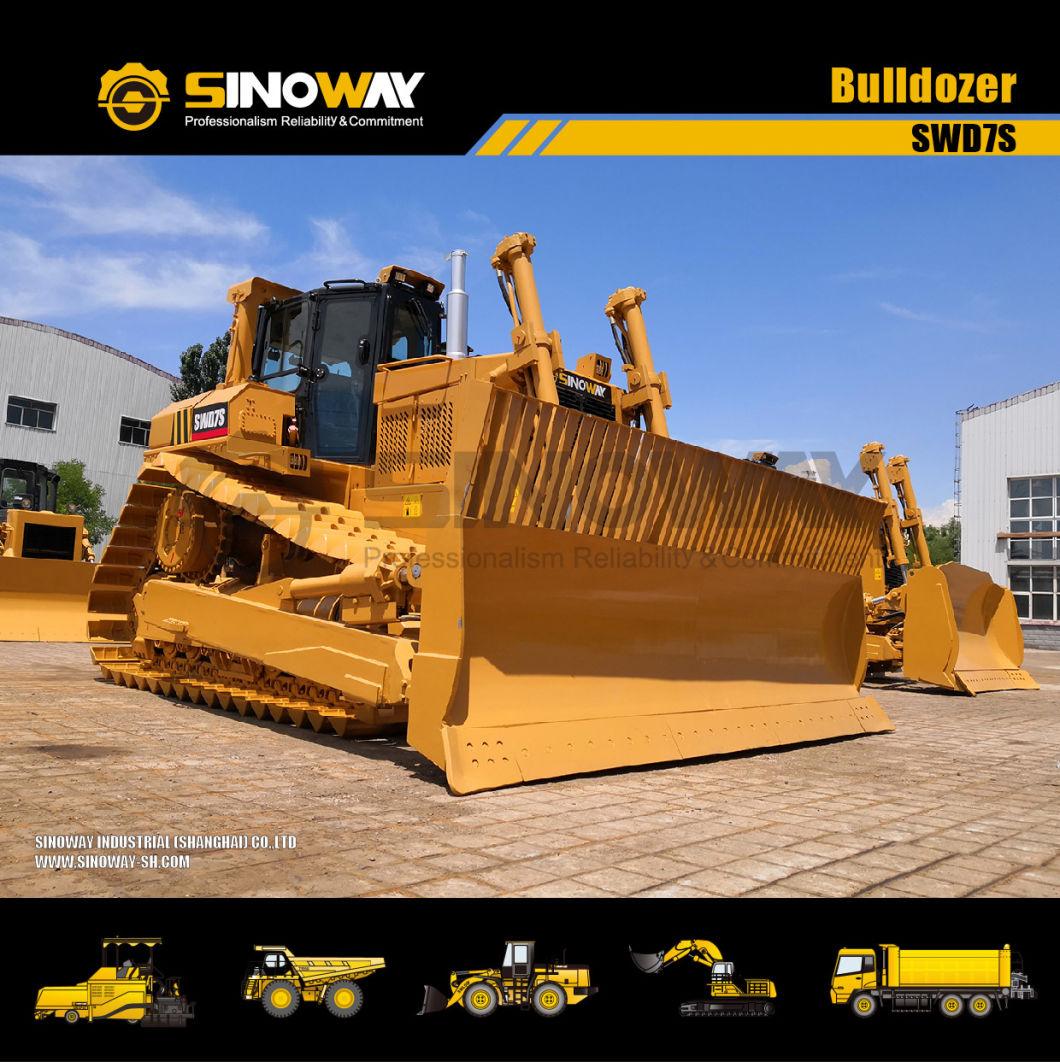 Hot Sale Chinese Brand High Quality Big Bulldozer with Forest Defence Cabin