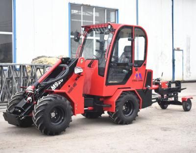 Log Splitter Wood Chipper Chinese Multifunction Wheel Loader with Various Wood Industry Attachments