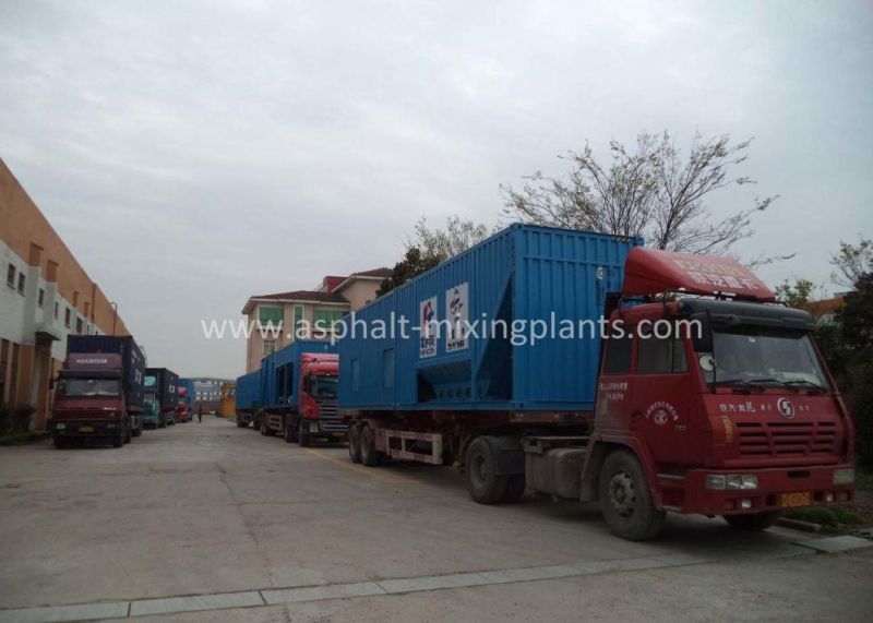 Lb1500 120t/H Asphalt Manufacturing Plant Bitumen Hot Mix Plant