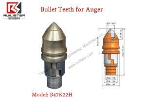 Bullet Drill Bit Carbide Bit Foundation Piling Bits Rock Auger Teeth B47K22h