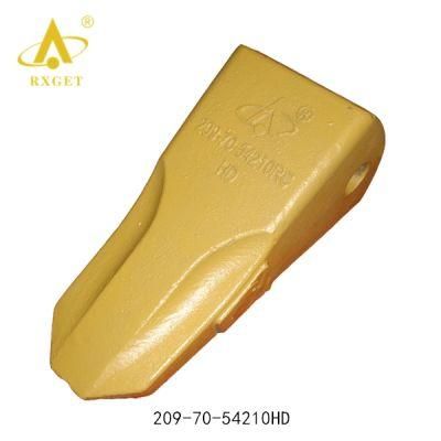 209-70-54210HD PC650 Series Heavy Duty Bucket Tooth, Construction Machine Spare Parts, Excavator Bucket Teeth