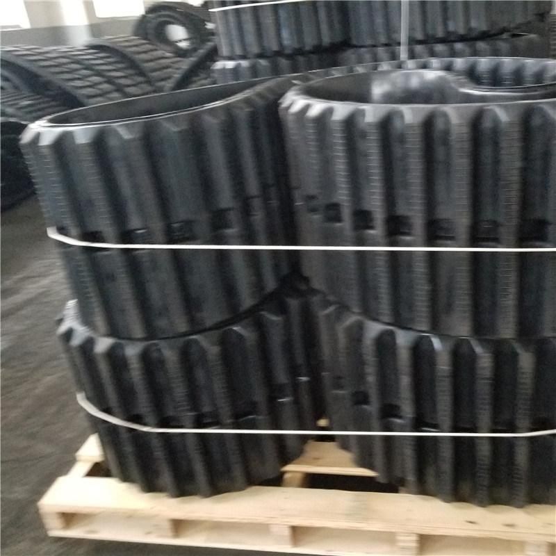 Rubber Track 650*125*80 for Cg70 Dumper Undercarriage