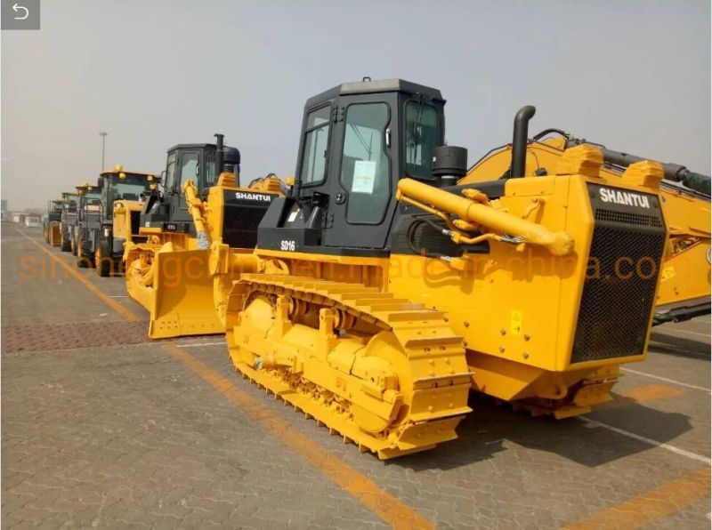 Construction Machinery Supplier Shantui Crawler Bulldozers / Dozers for Sale SD16