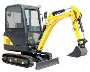 Hot Sales 1.8t Small Excavator, CT18-9dp (1.8t&0.04 M3) with Cabin, Hydraulic Backhoe Mini Excavator
