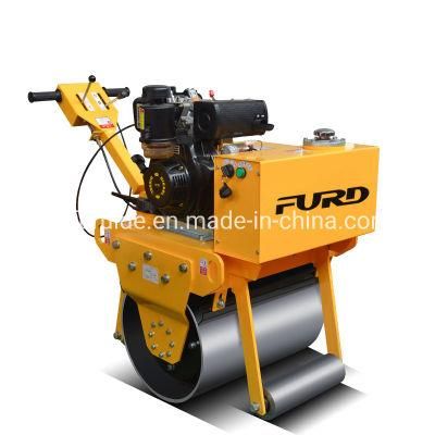 Walk-Behind Vibratory Single Drum Roller Soil Compactor Vibratory Roller Fyl-600c