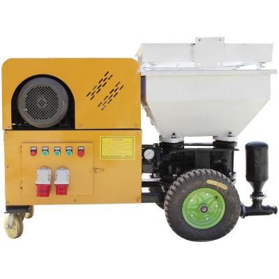 Yellow 7.5kw Concrete Plaster Machine