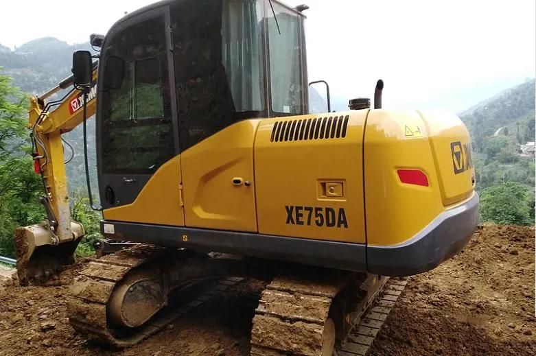 Xe75da Used Second Hand Crawler Excavator Caterpillar Hitachi 7 /7.5 Ton Mini Excavators Xe17u Xe35u Xe55da Xe60da Xe75da Xe65da for Sale Small Excavators Price