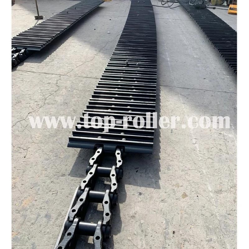 Excavator Parts Track Link Assembly R180 R200 R210-5 R220 Steel Track Chain with Shoe